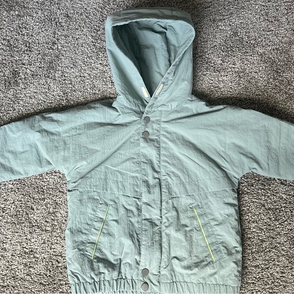 ZARA Light Green 12-18months Polyester Spring / Fall Kids Jacket - Picture 5 of 12